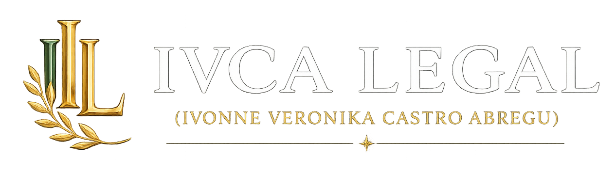 Logo IVCA Legal - IVONNE VERONIKA CASTRO ABREGU